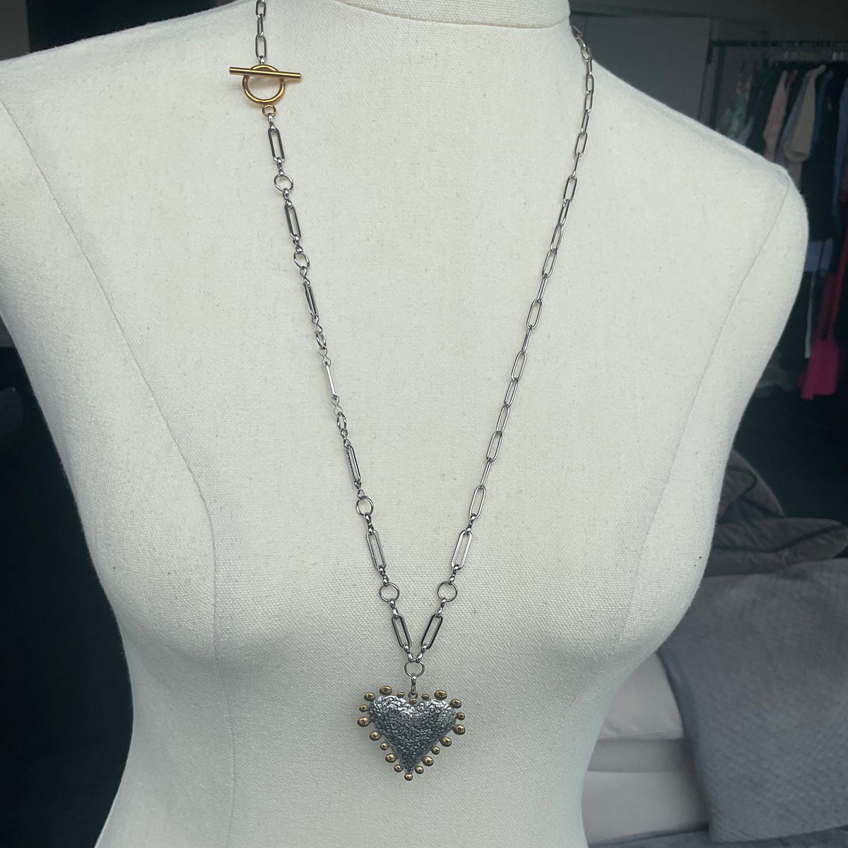 Embraced Heart Necklace