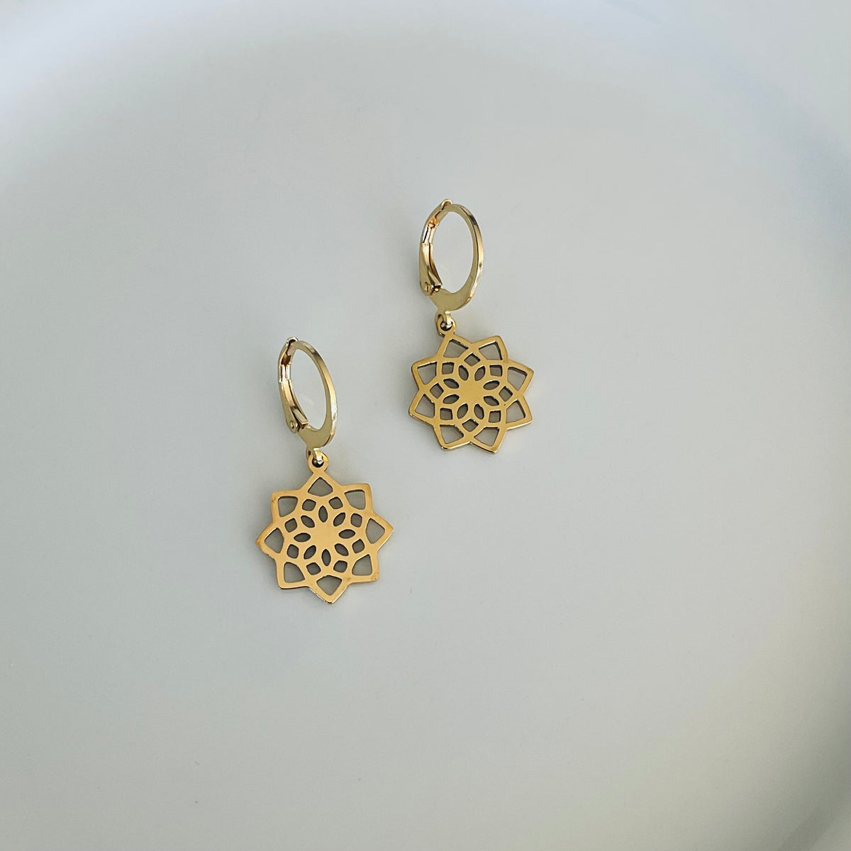 Swirl earrings