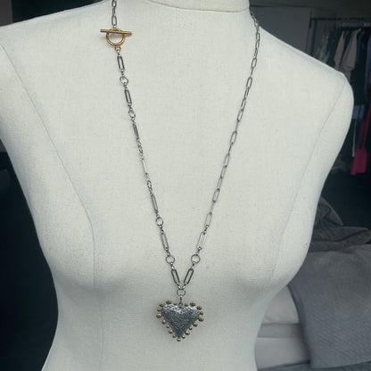 Embraced Heart Necklace