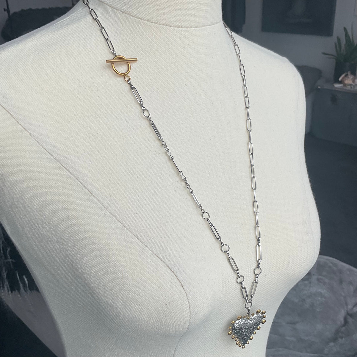 Embraced Heart Necklace