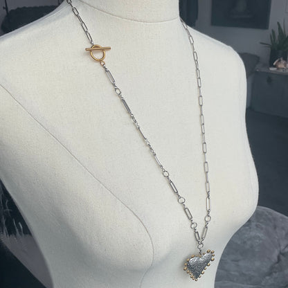 Embraced Heart Necklace