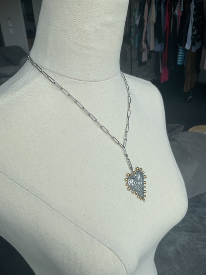 Embraced Heart Necklace