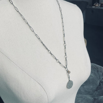 Long charm Necklace