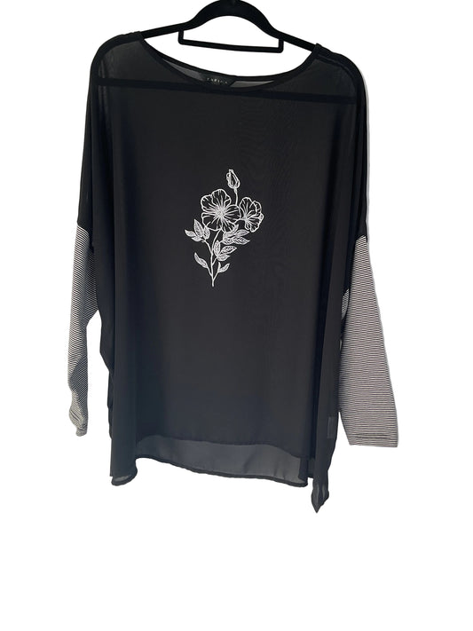 Zafina sheer top sz12