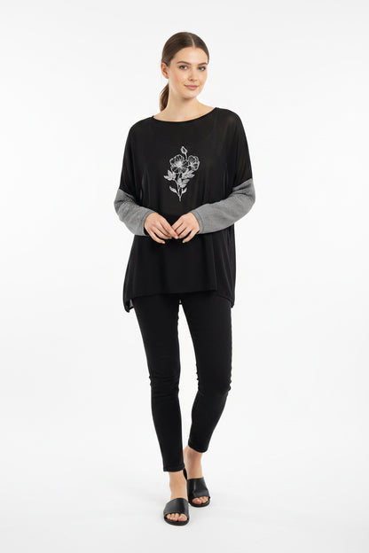 Zafina sheer top sz12